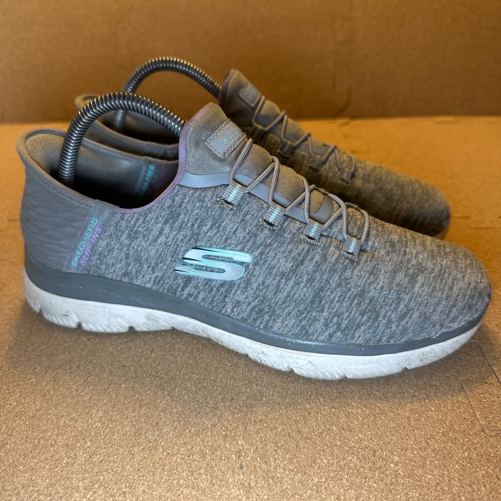 Skechers Slip-ins Ultra Flex 3.0 Women's 8.5 Smooth Step Gray Sneakers 149937